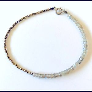 Delicate Labradorite Artisan Made Bracelet